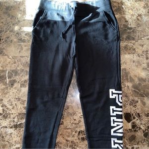 Victoria’s Secret PINK Black Sweatpants